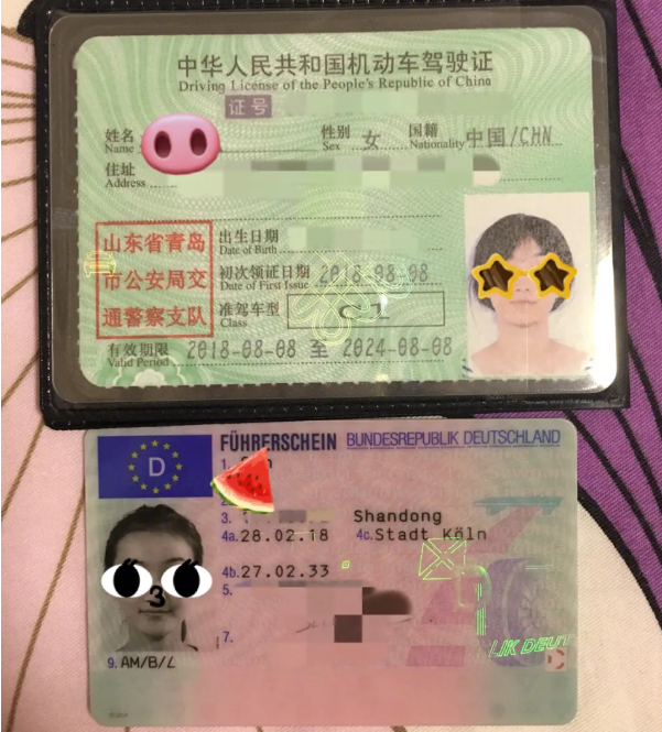 駕照翻譯
